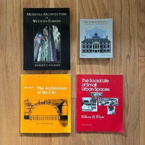 Architecture book set - 4 great books